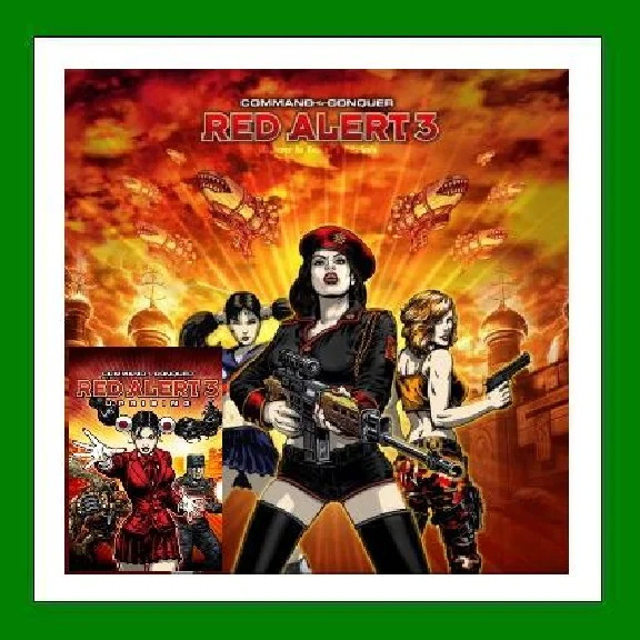 ✅Command & Conquer Red Alert 3 + Uprising✔️EA App⭐🌎