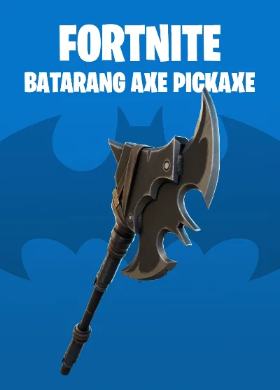 🔥FORTNITE! Batarang Axe Pickaxe 💳0%💎GUARANTEE🔥