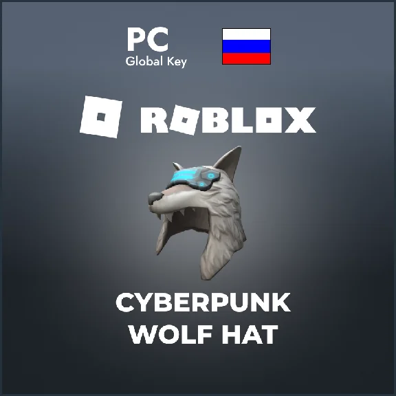 🤖 Cyberpunk Wolf Hat Roblox 🤖