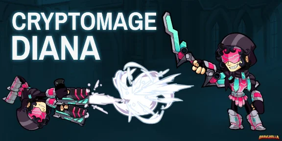🔥Brawlhalla: Cryptomage Diana Skin🔑KEY💳0%💎🔥