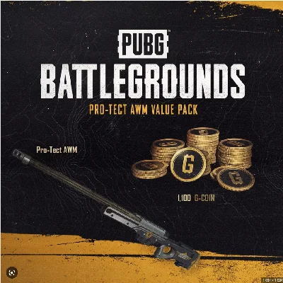 ✅ PUBG - Pro-Tect AWM Value Pack (1,100 G-Coin) XBOX 🔑
