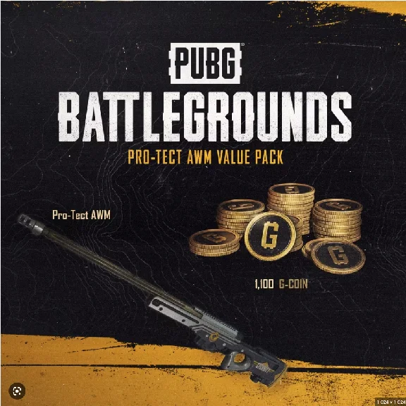 ✅ PUBG - Pro-Tect AWM Value Pack (1,100 G-Coin) XBOX 🔑