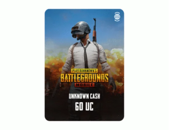 Игровая валюта PUBG Mobile 60 UC Unknown Cash РОССИЯ