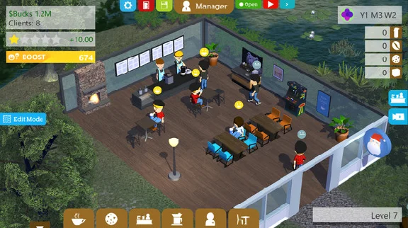 Coffee Shop Tycoon STEAM KEY REGION FREE GLOBAL ROW
