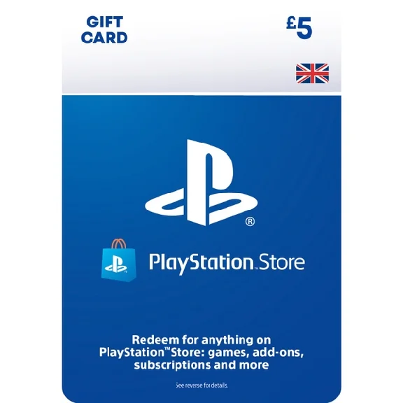 ⚡️ (PSN) Playstation Network 🔵 5£ (UK) 🔑 [0%Fee]