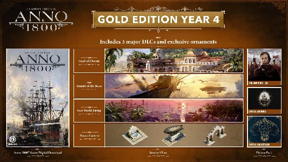 🔥Anno 1800 Gold Edition Year 4 💳0%💎GUARANTEE🔥