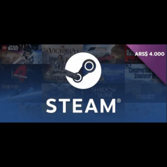 💎STEAM ARGENTINA WALLET TOP-UP 200-10000 ARS💎