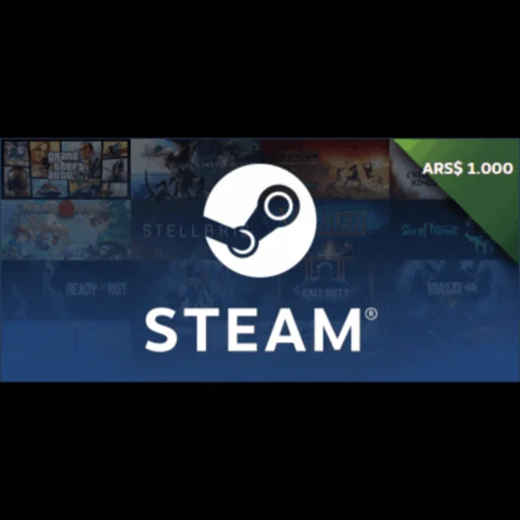 💎STEAM ARGENTINA WALLET TOP-UP 200-10000 ARS💎