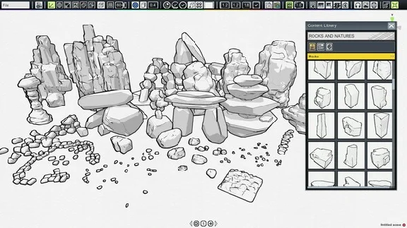 MangaKa - Rocks & Nature Pack DLC STEAM KEY REGION FREE