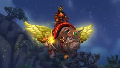 WoW in-game Mount: Хрюндель, благодатный свин [EU]