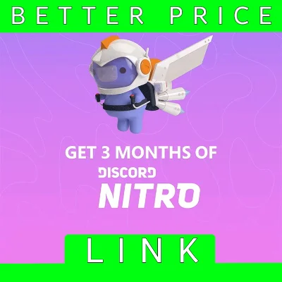 DISCORD NITRO 3 MONTHS✅