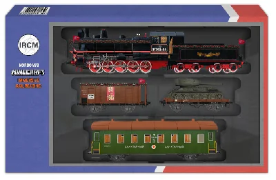 Victory train with wagons