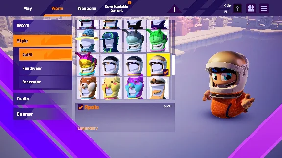Worms Rumble - Spaceworm and Alien Double Pack ⚡️АВТО
