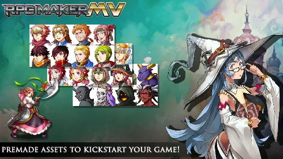 RPG Maker MV (Steam Gift Region Free / ROW)