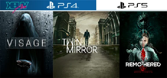 VISAGE / Twin Mirror / Remothered | PS4 PS5 | rent