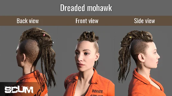 SCUM Female Hair Pack (Steam Gift Россия) 🔥
