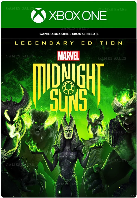 ✅❤️MARVEL´S MIDNIGHT SUNS LEGENDARY FOR XBOX ONE🔑КЛЮЧ