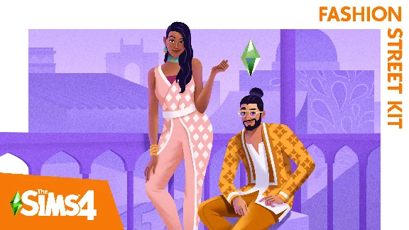 🟡 The Sims 4 Fashion Street Kit PS4/PS5 Türkiye 🟡