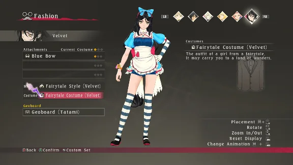Tales of Berseria™ - Japanese, Fairy and Menagerie Cost