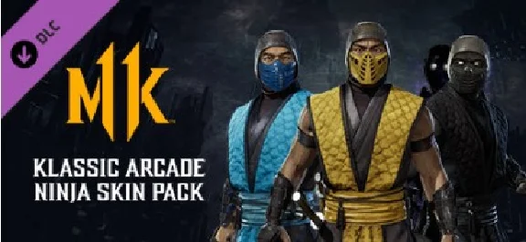 Mortal Kombat 11 Klassic Arcade Ninja Skin Pack KEY ROW