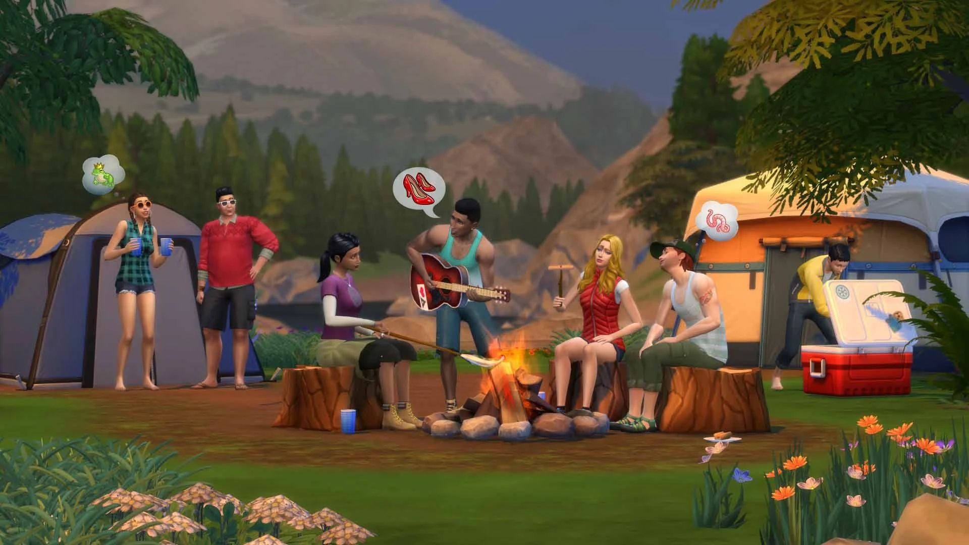 ⛺ The Sims 4 Outdoor Retreat PS4/PS5 Türkiye ⛺