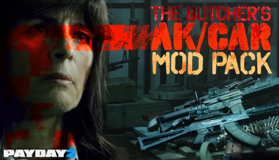 PAYDAY 2: The Butcher´s AK/CAR Mod Pack DLC🔸STEAM