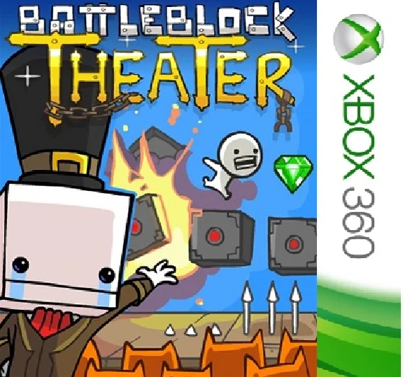 ☑️⭐BattleBlock Theater XBOX from 360⭐Buy it u⭐☑️#