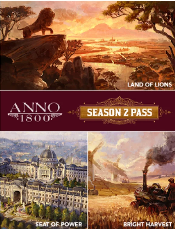 ❤️UPLAY|STEAM❤️Anno 1800 SEASON PASS 1-4❤️RUS❤️