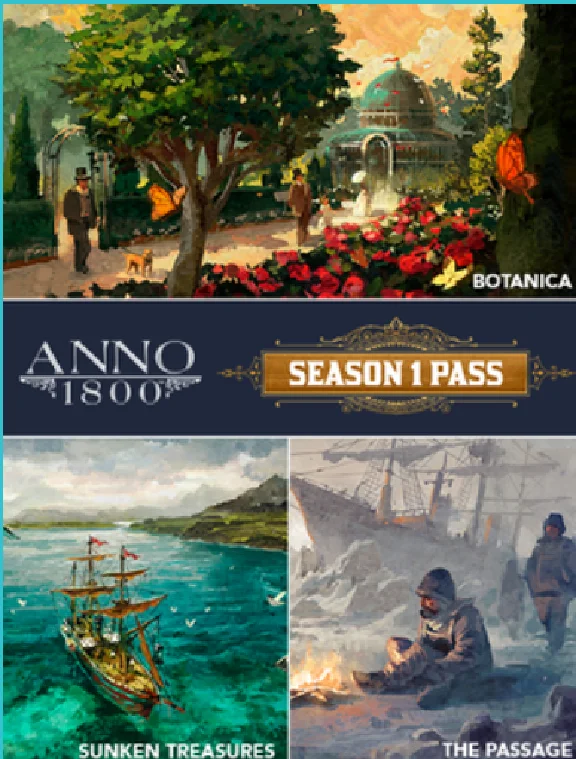 ❤️UPLAY|STEAM❤️Anno 1800 SEASON PASS 1-4❤️RUS❤️