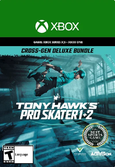 TONY HAWK´S PRO SKATER 1+2 CROSS-GEN DELUXE✅XBOX KEY🔑