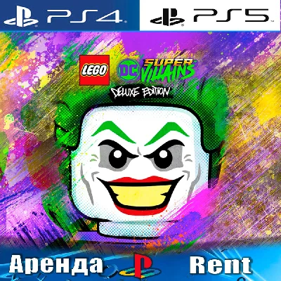 🎮LEGO DC Super-Villains (PS4/PS5/RUS) Аренда 🔰