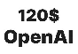 СhatGPT OpenAI 120$ Credits (API KEY)