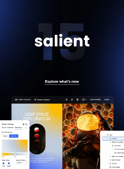 Salient [17.3.0] - Русификация премиум темы 🔥💜