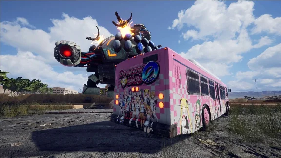 EARTH DEFENSE FORCE: IRON RAIN - Item: Wrapping Bus