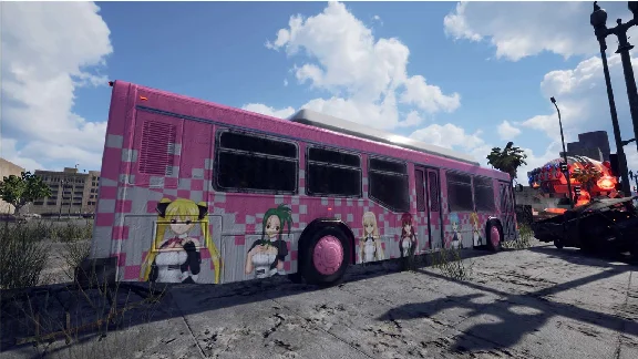 EARTH DEFENSE FORCE: IRON RAIN - Item: Wrapping Bus