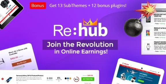 REHub [19.5.4] - Russification of the theme 🔥💜