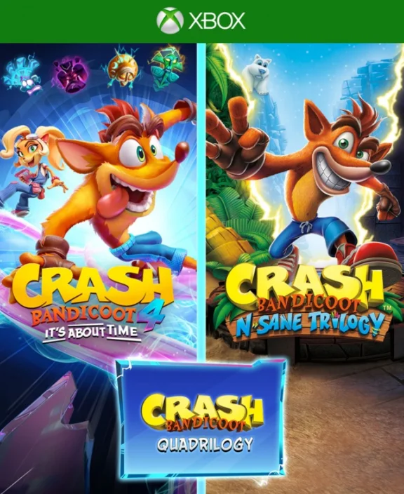 CRASH BANDICOOT - QUADRILOGY BUNDLE ✅XBOX КЛЮЧ