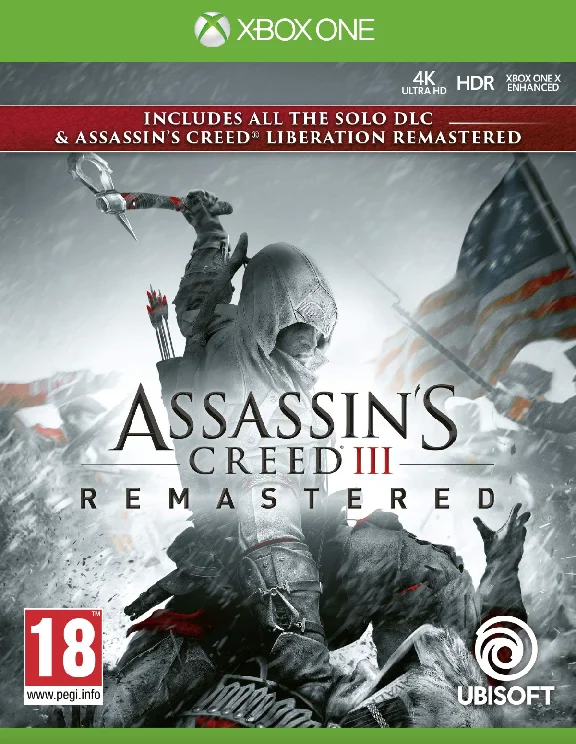 ASSASSIN´S CREED III REMASTERED XBOX ONE & SERIES X|S🔑