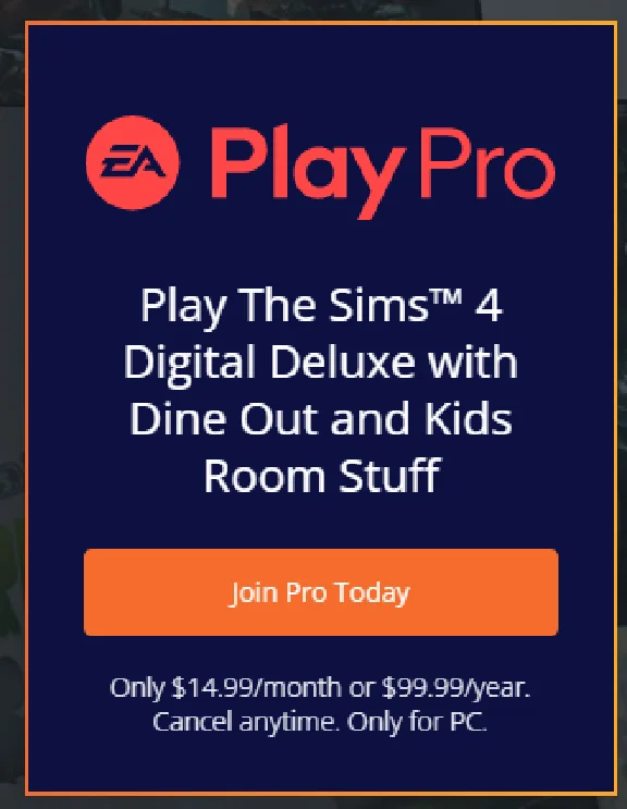 ✅EA PLAY PRO 12 Months💎
