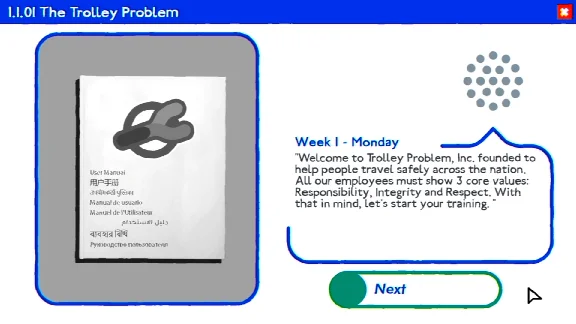 Trolley Problem, Inc. (Steam key /No RU/BY Region Free)