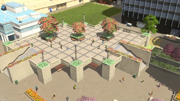 Cities: Skylines - Financial Districts DLC - STEAM RU