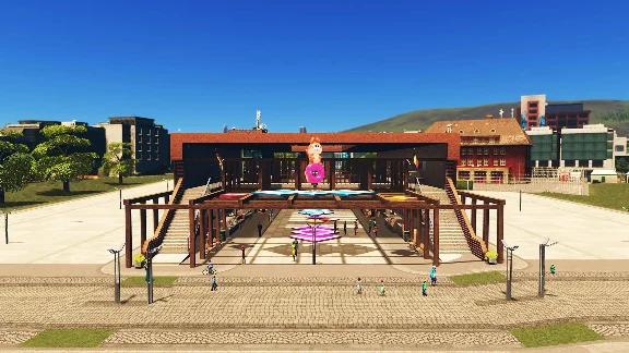 Cities: Skylines - Plazas & Promenades DLC🔸STEAM