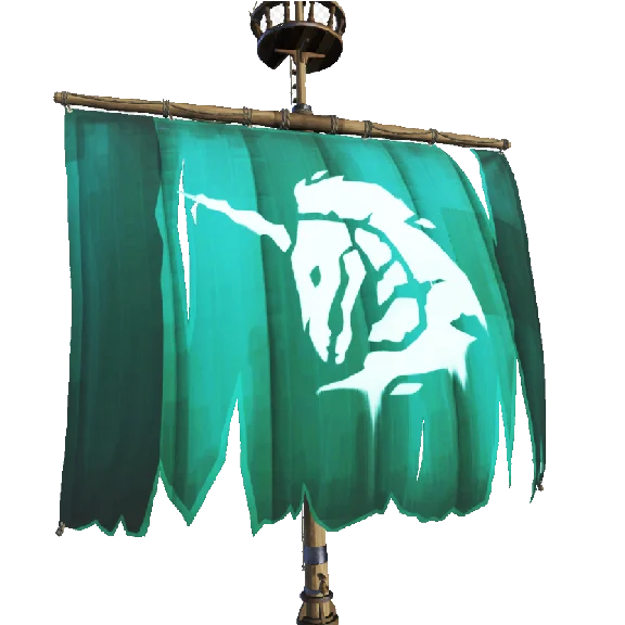 Sea of Thieves Ghost Captain Sails