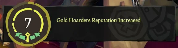 Sea of Thieves Reputation of GoldHolders 50-75 lvl