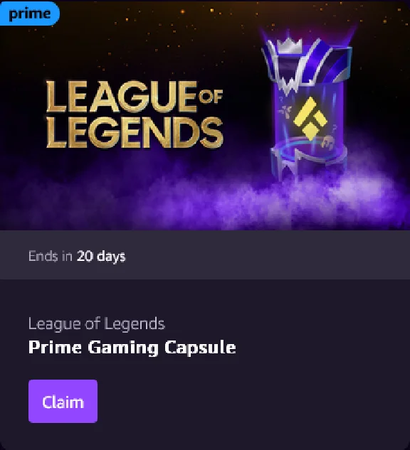 🐾💥Amazon Prime👑ВСЕ ИГРЫ⭐️LOL/PUBG/FIFA/WOW/R6/WOT🐾