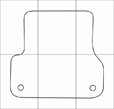 AUDI A7 Sportbaсk 2010-18  Vector patterns  car mats