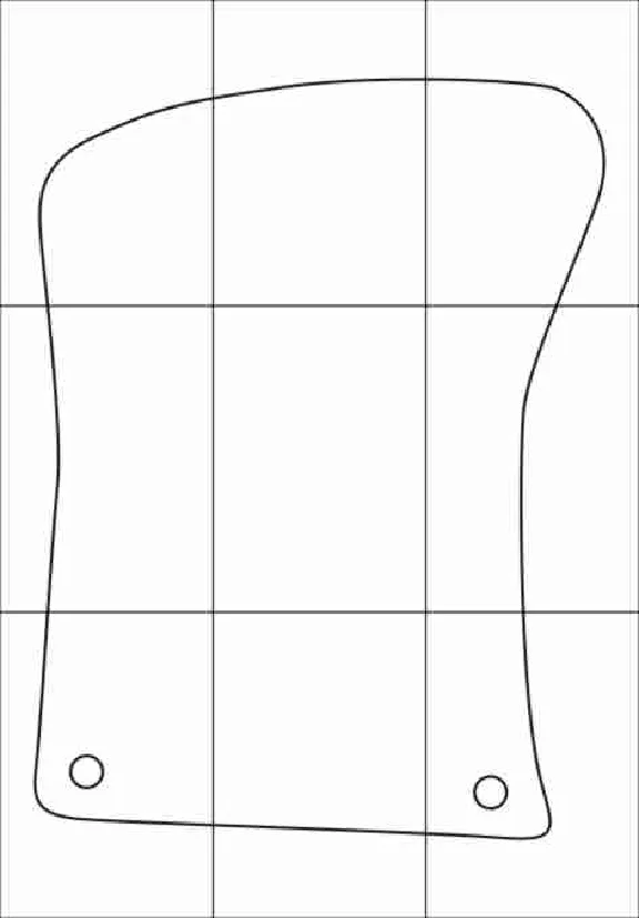 AUDI A3 Sportback 2004--  Vector patterns for car mats