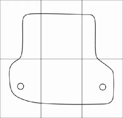AUDI A3 Sportback 2004--  Vector patterns for car mats