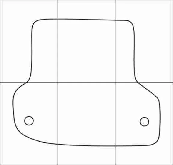 AUDI A3 Sportback 2004--  Vector patterns for car mats