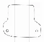 AUDI A3 Sportback 2004--  Vector patterns for car mats